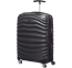 Mažas plastikinis lagaminas Samsonite Lite-Shock M Juodas