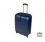 Vidutinis plastikinis lagaminas Szyk 168-V Tamsiai mėlynas