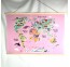 Didelis vaikiškas medžiaginis dekoratyvinis pasaulio žemėlapis - rožinis