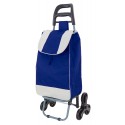 Pirkinių vežimėlis Gravitt 8216B Mėlynas/pilkas
