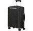 Mažas plastikinis lagaminas Samsonite Upscape M Juodas