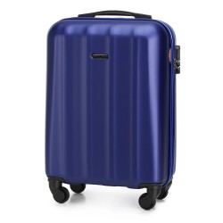 Mažas plastikinis lagaminas Wittchen 56-3P-111 Tamsiai mėlynas