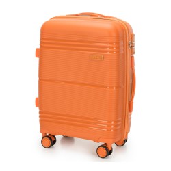 Mažas plastikinis lagaminas Wittchen 56-3T-141 Oranžinis