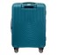Mažas plastikinis lagaminas Samsonite HI-FI M Mėlynas (Petrol Blue)