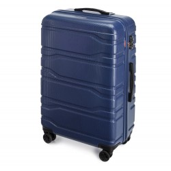 Didelis plastikinis lagaminas Wittchen 56-3P-983 Mėlynas