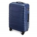 Didelis plastikinis lagaminas Wittchen 56-3P-983 Tamsiai mėlynas