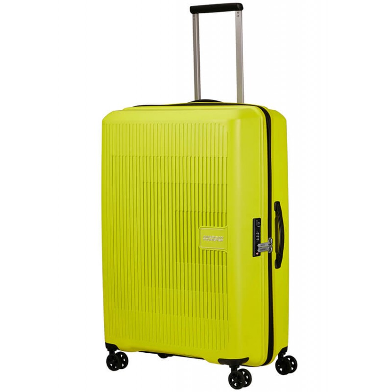 Didelis lagaminas American Tourister Aerostep D Geltonas (Light Lime)