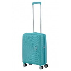 Mažas lagaminas American Tourister Soundbox M Turkio spalva (Tonic Turquoise)
