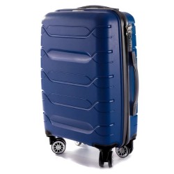 Mažas plastikinis lagaminas RGL PP2 M Mėlynas