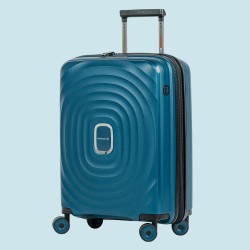 Mažas plastikinis lagaminas Swissbags Echo M Mėlynas