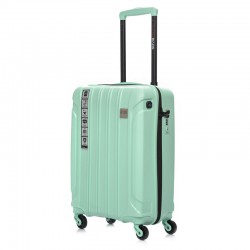 Mažas plastikinis lagaminas Swissbags Tourist PP-M Žalias (Pastel Green)