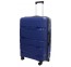 Vidutinis plastikinis lagaminas Gravitt PP002 V Tamsiai mėlynas