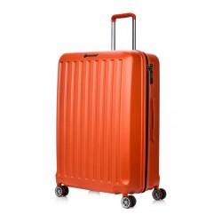Didelis plastikinis lagaminas Swissbags Cosmos D Oranžinis