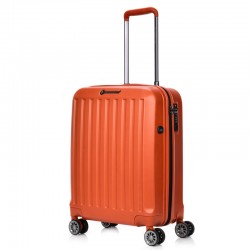 Mažas plastikinis lagaminas Swissbags Cosmos M Oranžinis
