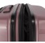 Didelis plastikinis lagaminas Travelite Air Base D Šviesiai rožinis