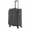 Vidutinis medžiaginis lagaminas Travelite Croatia V Pilkas (Anthracite)