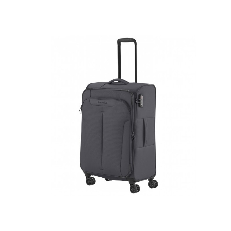 Vidutinis medžiaginis lagaminas Travelite Croatia V Pilkas