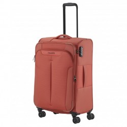 Vidutinis medžiaginis lagaminas Travelite Croatia V Oranžinis