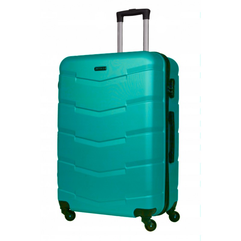 Didelis plastikinis lagaminas Gravitt 936 D Mėlynas (Ice blue)