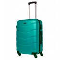 Vidutinis plastikinis lagaminas Gravitt 936 V Mėlynas (Ice blue)