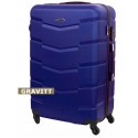 Vidutinis plastikinis lagaminas Gravitt 936 V Mėlynas (Royal blue)