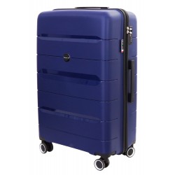Didelis plastikinis lagaminas Gravitt PP010 D Tamsiai mėlynas