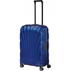 Vidutinis plastikinis lagaminas Samsonite C-Lite V Mėlynas (Deep Blue)