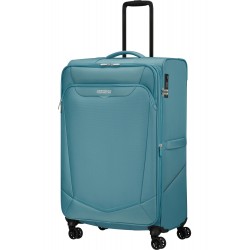 Didelis medžiaginis lagaminas American Tourister Summerride D Mėlynas (Breeze Blue)