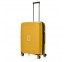 Vidutinis plastikinis lagaminas Swissbags Echo V Geltonas (Mustard)