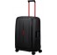 Vidutinis plastikinis lagaminas Samsonite Essens V Juodas (Charcoal Red)