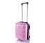 Mažas plastikinis Wizzair lagaminas RGL 720-S Rožinis