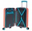 Mažas lagaminas American Tourister Rollio M Oranžinis (Coral-Blue)
