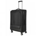 Didelis medžiaginis lagaminas Travelite Crosslite 5.0 D Juodas