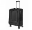 Vidutinis medžiaginis lagaminas Travelite Crosslite 5.0 V Juodas