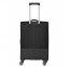 Vidutinis medžiaginis lagaminas Travelite Crosslite 5.0 V Juodas