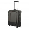 Mažas medžiaginis lagaminas Travelite Crosslite 5.0 M-2w Žalias (Dark Olive)