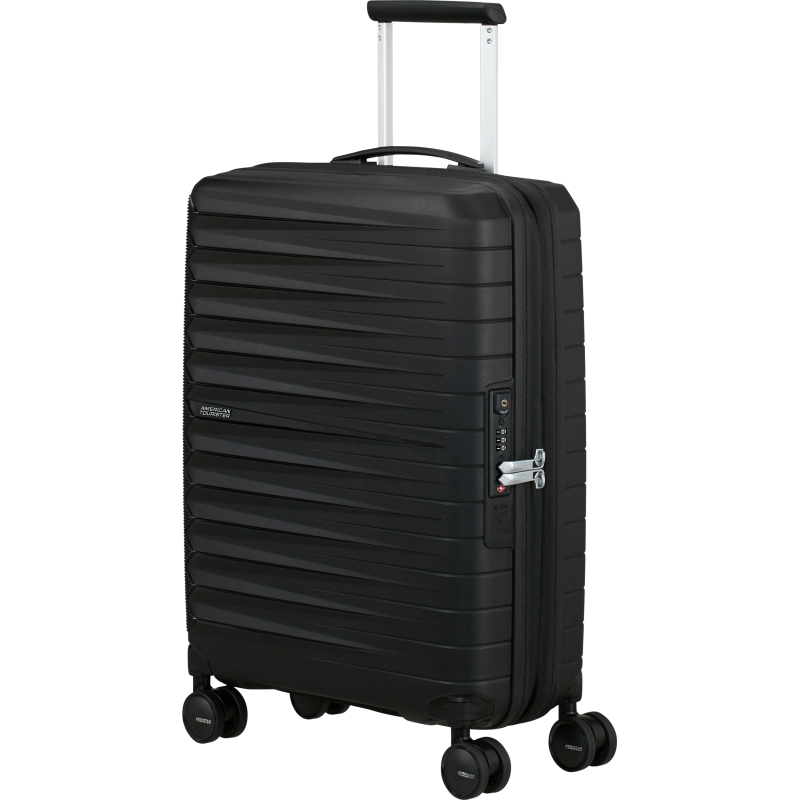 Mažas lagaminas American Tourister FastForward M Juodas (Flash Back)