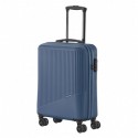 Mažas plastikinis lagaminas Travelite Bali M Mėlynas (Marine)