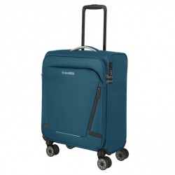 Mažas medžiaginis lagaminas Travelite JetPack 4w-M Mėlynas (Petrol)