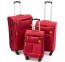 Vidutinis medžiaginis lagaminas RGL S-040 V Raudonas