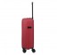 Mažas plastikinis lagaminas Travelite Air Stripe M Raudonas