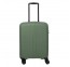 Mažas plastikinis lagaminas Travelite Air Stripe M Žalias