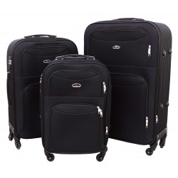 Mažas medžiaginis lagaminas  Gravitt Suitcase 01 M Juodas