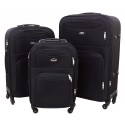 Mažas medžiaginis lagaminas  Gravitt Suitcase 01 M Juodas