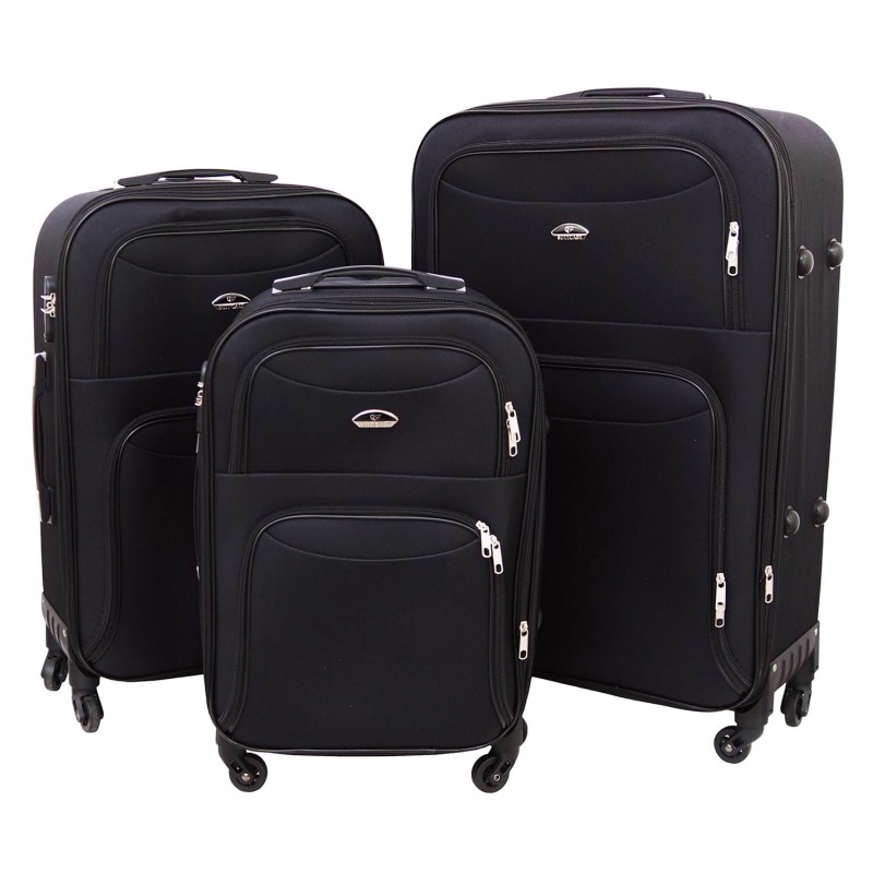 Mažas medžiaginis lagaminas  Gravitt Suitcase 01 M Juodas
