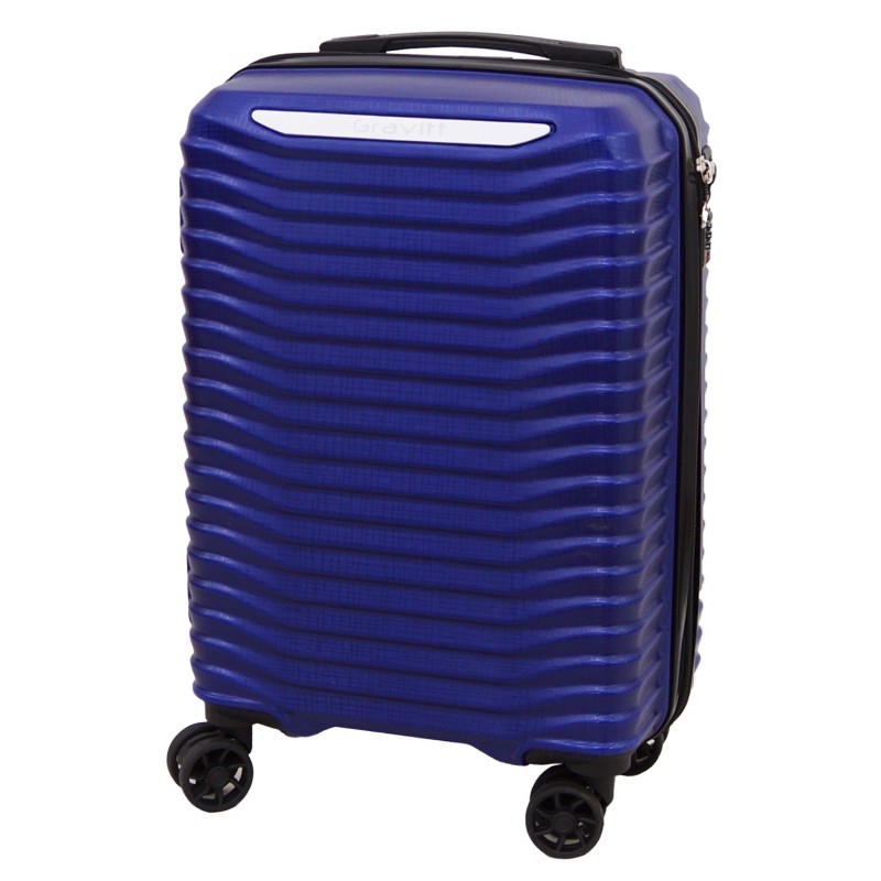 Mažas plastikinis lagaminas Gravitt PC11 M Mėlynas (Dark blue)