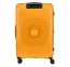 Didelis plastikinis lagaminas Odyssey Ithaca D Geltonas