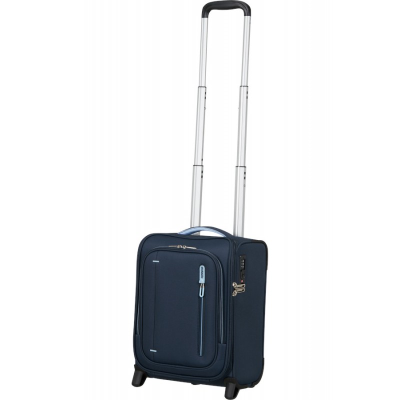 Mažas medžiaginis lagaminas American Tourister Cloudrider Underseater 40cm aukščio  Mėlynas (Sky Navy)