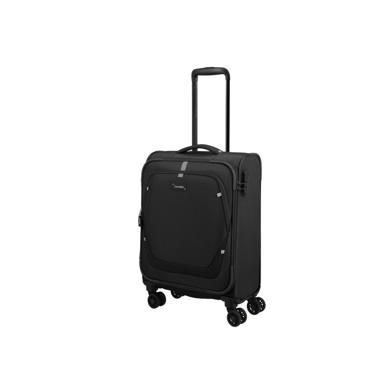 Mažas medžiaginis lagaminas Travelite Umbria M Juodas