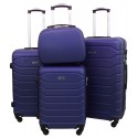 Mažas plastikinis lagaminas Gravitt 1131 M Mėlynas (Dark Blue)
